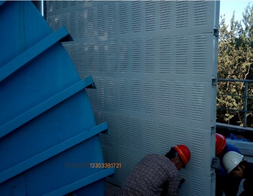 中山冷却塔隔音墙-- 科亚中山声屏障生产厂家