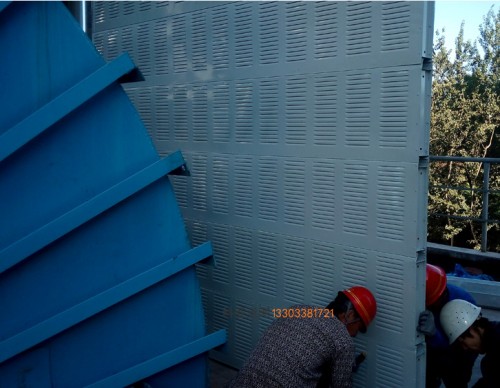 柳州冷却塔隔音冲孔板-- 科亚柳州声屏障生产厂家
